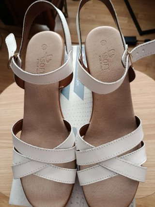 Sandalias Blancas I Soft Talla 41