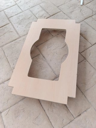 Tarima para Mesa Camilla Rectangular 80*50