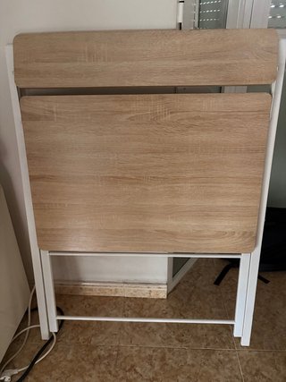 Escritorio Plegable Madera y Metal