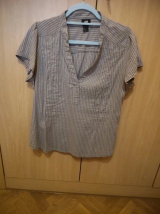Blusa Gris H&M Talla 42/44