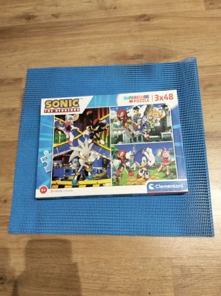 3 Puzzles Sonic The Hedgehog (48 piezas)