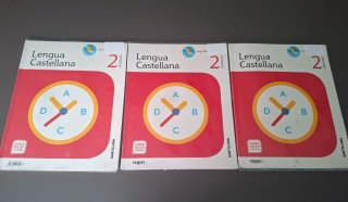 Lote libros segundo primaria Santillana