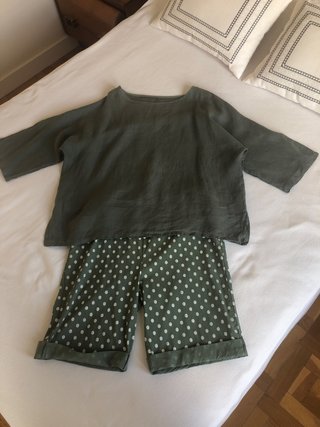 Conjunto de Bermuda y Top