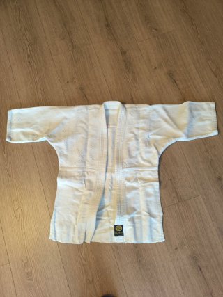 Traje de Judo Blanco 4/5 años. Con cinturón blanco