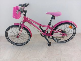 Bicicleta Infantil 20 Pulgadas Rosa