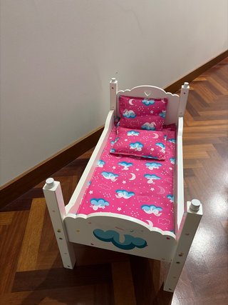 Cama de Juguete para Muñecas