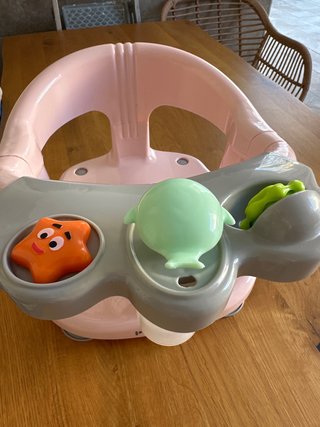 Asiento de Baño para Bebé con Juguetes