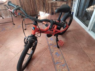 Bicicleta Infantil Btwin Naranja