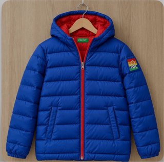 Abrigo United Colors of Benetton Azul talla 8/9