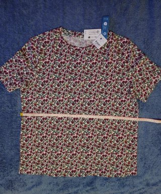 Camiseta manga corta estampada