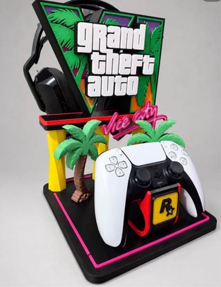 Supporto Controller e Cuffie GTA Vice City