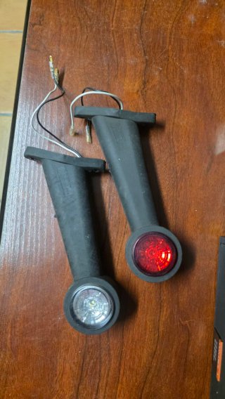 2 Luces Gálibo Traseras para Autocaravana