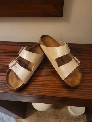 Sandalias Birkenstock Beige