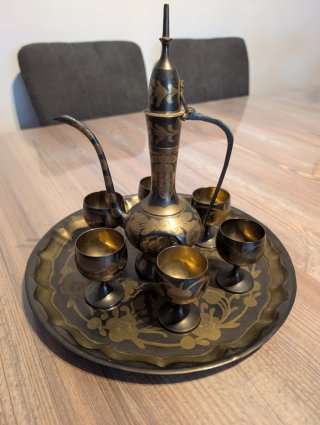 Juego de té estilo árabe