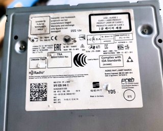 Radio Navegador MiB2 Seat 5F0 035 846 C