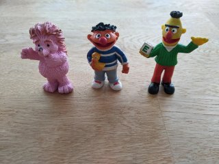 3 Figuras Barrio Sésamo Comics Spain