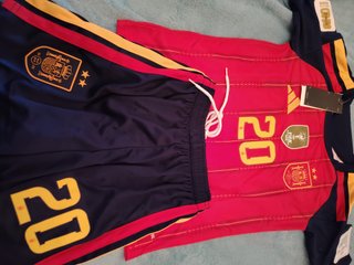 Conjunto Fútbol España Pedri Talla 5 Años