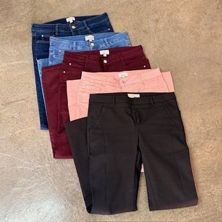 Lote 4+1 jeans Cortefiel Sensational pitillo
