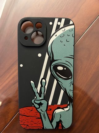 Custodia per iPhone 14 design alieno