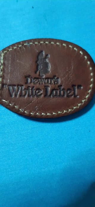 Llavero de Cuero Dewar's White Label