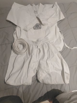 Traje de Taekwondo para niño 130 cm