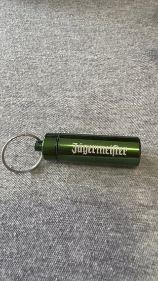 Llavero Contenedor Jägermeister Verde