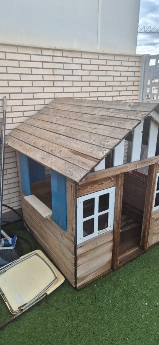 Casita de Jardín para Niños de Madera