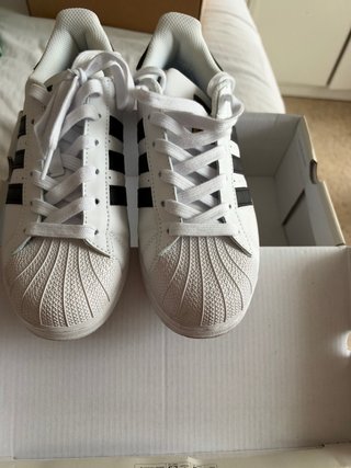 Zapatillas Adidas Superstar Blancas y Negras