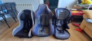 Set de 3 Sillas de Coche para Niños.