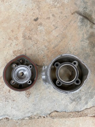 Cilindro 80cc para motor AM6 de la marca KRD