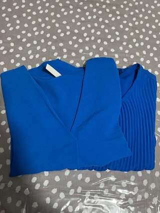 Blusa da donna blu