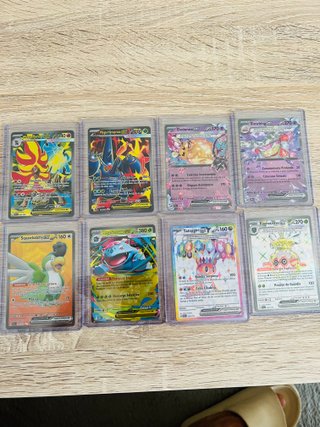 Lote de 8 Cartas Pokémon