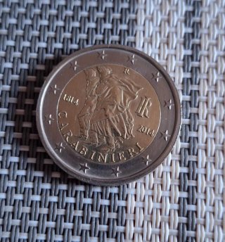 Moneda 2 Euros Conmemorativa Italia 2014