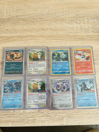 Lote de 8 Cartas Pokémon