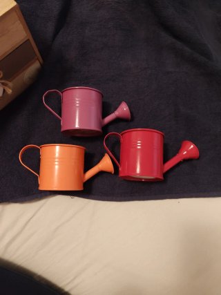 Set de 3 Maceteros Metálicos