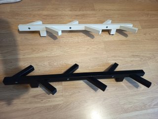 2 Percheros de pared Ikea