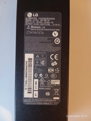 Cargador LG Modelo PA-1061-61