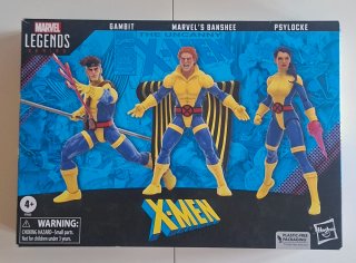 Pack 3 Figuras Marvel Legends X-Men