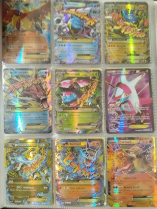 Colección de 9 Cartas Pokémon