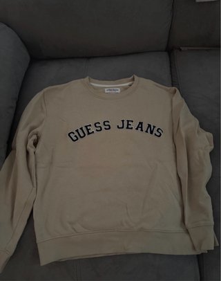Sudadera Guess Jeans Beige
