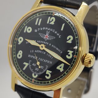 RELOJ RUSO VINTAGE STURMANSKIE YURI GAGARIN 1960
