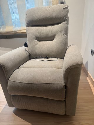 Sillón Eléctrico Reclinable Beige