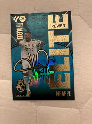 Cromo Megacracks Mbappé 2026-27 Firmado