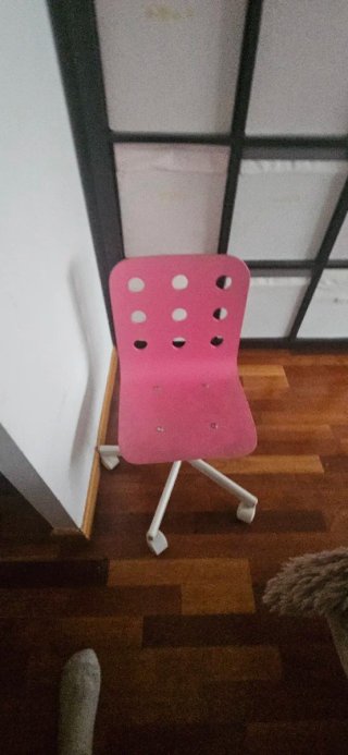 Silla con Ruedas Rosa