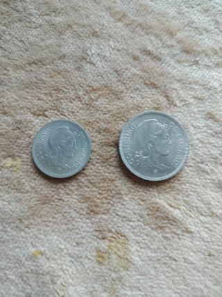 Pareja Monedas Gobierno de Euskadi 1 y 2 PTA