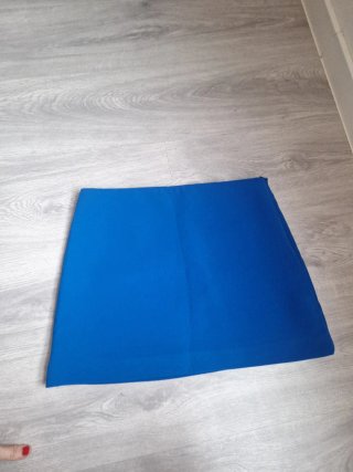 Falda Azul Zara Talla M