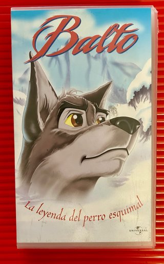 VHS Balto: La leyenda del perro esquimal