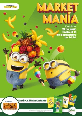 Cartas Minions Marketmanía Carrefour