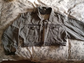 Chaqueta Vaquera Torera Forage Gris XL