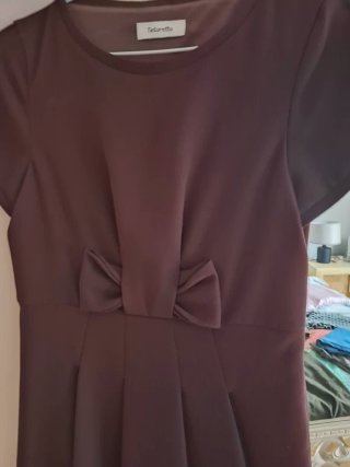 Vestido Tintoretto Color Berenjena